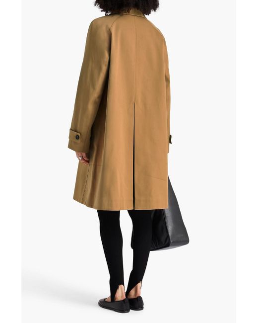 Totême  Natural Cotton-twill Coat