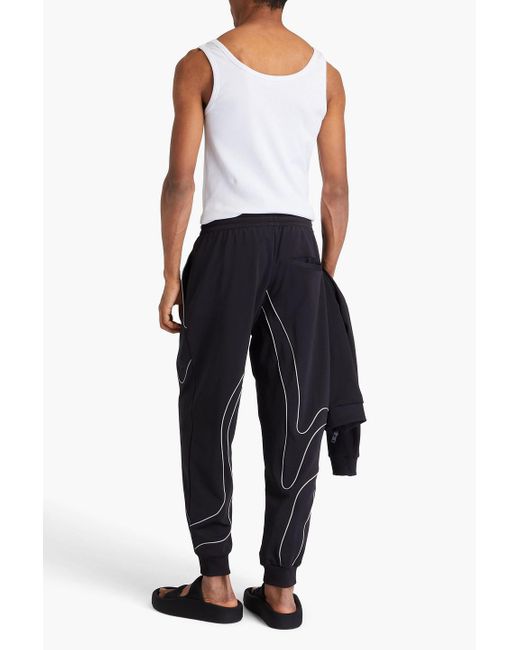 Y-3 Black Shell Track Pants for men