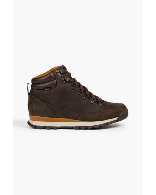 The North Face Suede Hiking Boots in Brown for Men Lyst UK