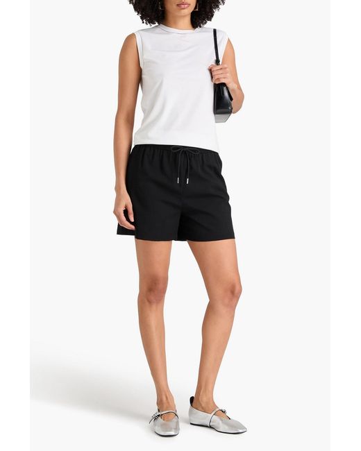 Theory White Jersey Top