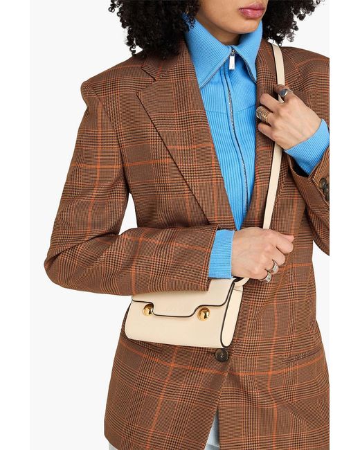 Marni Natural Trunkaroo Leather Cross-body Bag