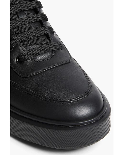 Bally Black Coby Leather Sneakers for men