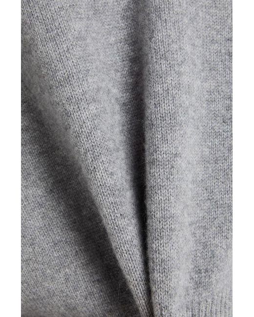 Loulou de Saison Gray Anzor Cashmere Sweater