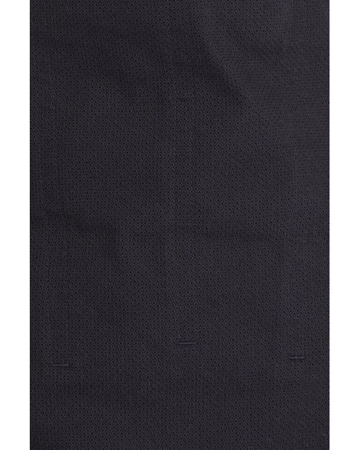 Jacquemus Black Meli Cutout Cotton-blend Mini Dress