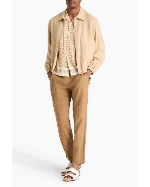 Sandro Natural Canvas Jacket for men