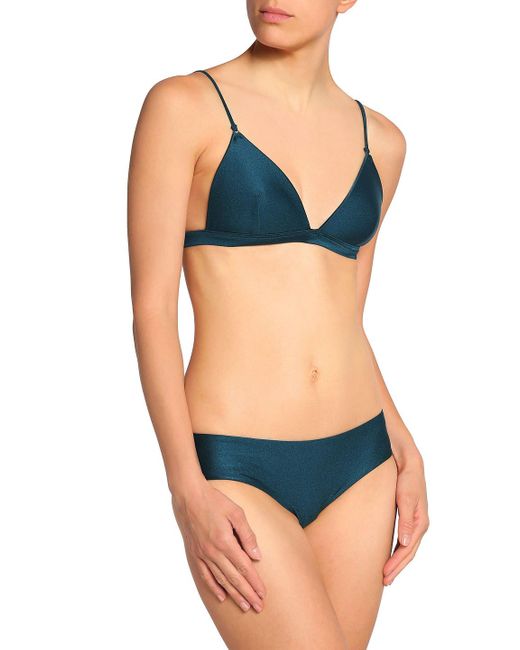 Zimmermann Blue Low-rise Bikini Briefs