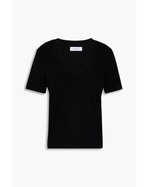 NAADAM Black Kaschmirpullover