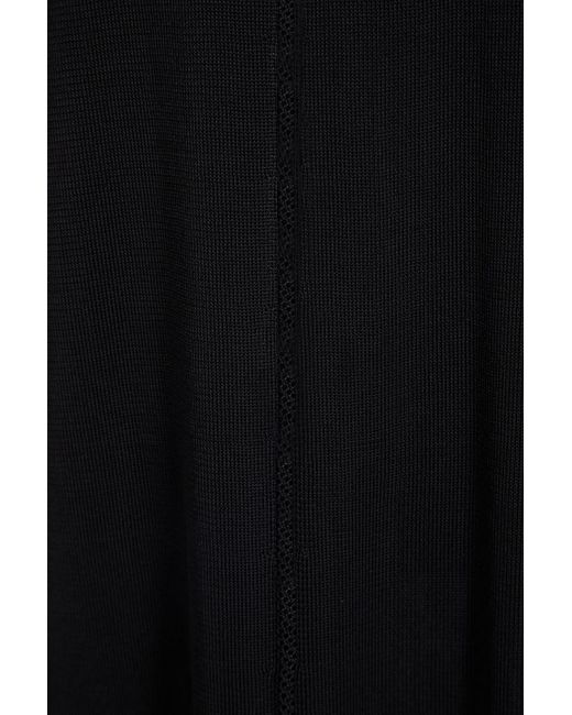 Zimmermann Black Knitted Midi Dress