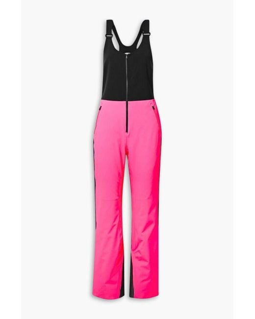 Aztech Mountain Pink Ski Salopettes