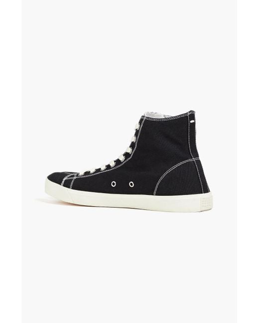 Mens canvas high top cheap sneakers