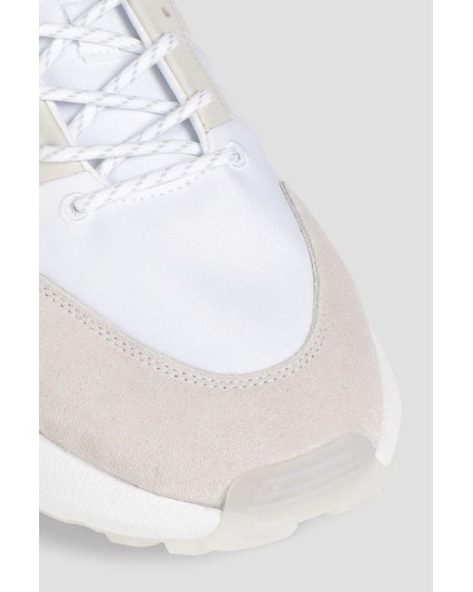 Adidas Originals Zx 22 boost sneakers aus webstoff und veloursleder in White für Herren