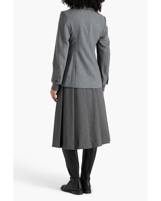 Rag & Bone Gray Frank Layered Wool-blend Tweed Blazer
