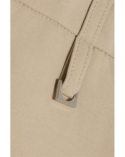 Jacquemus Natural Piccinni Cotton-Blend Pants for men