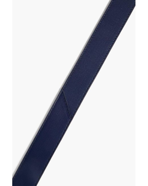 Paul Smith Blue Textured-leather Belt for men