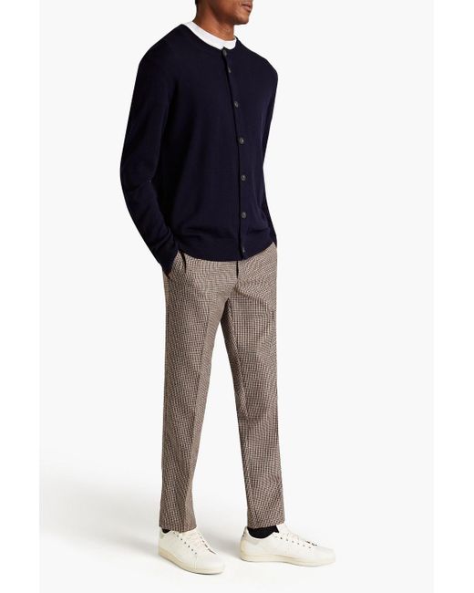 A.P.C. Blue Wool Cardigan for men