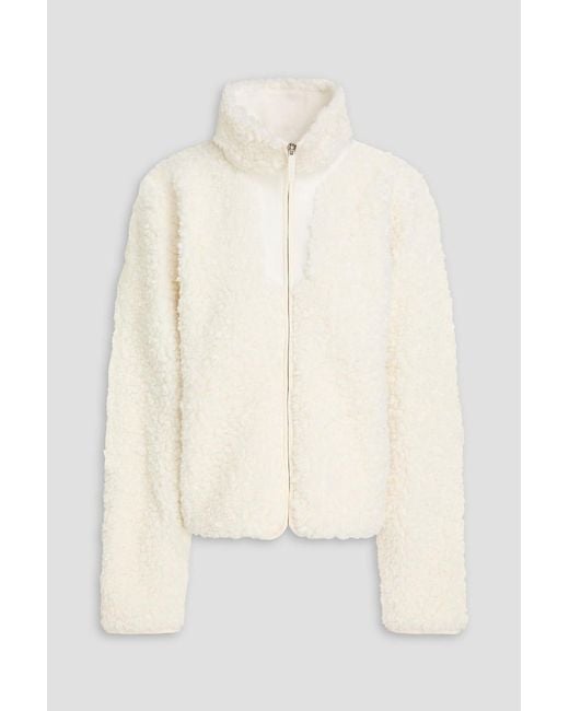Entire studios Natural Teddy Fleece Jacket