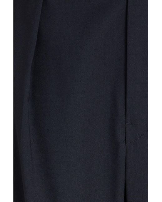 Sandro Blue Wool-Blend Pants for men