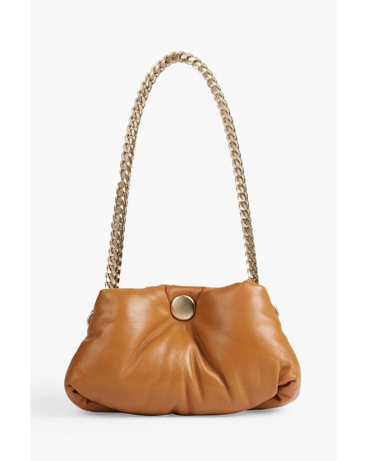 Proenza Schouler Small Tobo Padded Leather Shoulder Bag in Brown Lyst