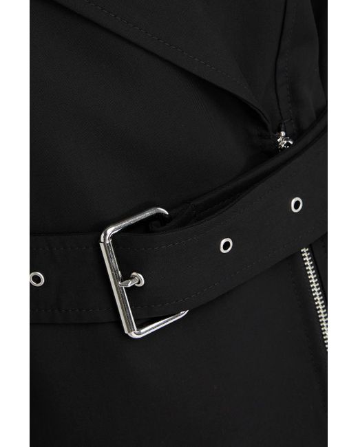 Totême  Black Cotton Trench Coat