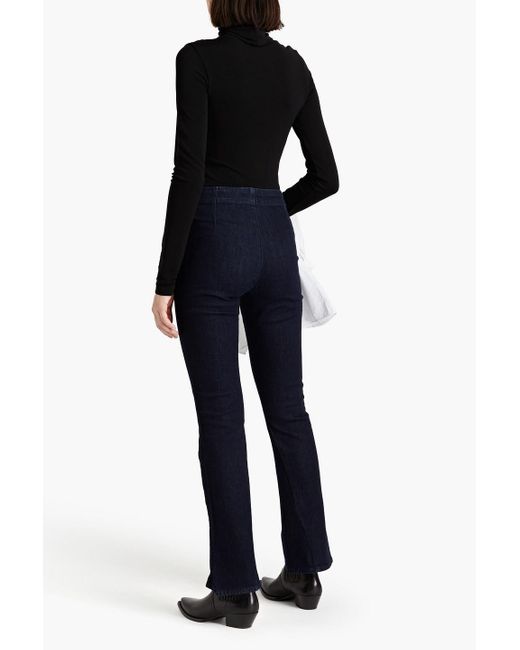 Rag & Bone Blue High-rise Bootcut Jeans