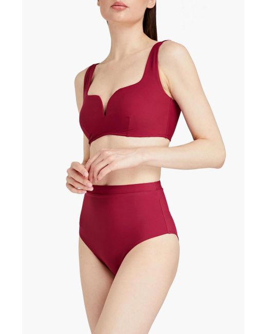 Bondi Born Red Ellie bikini-oberteil