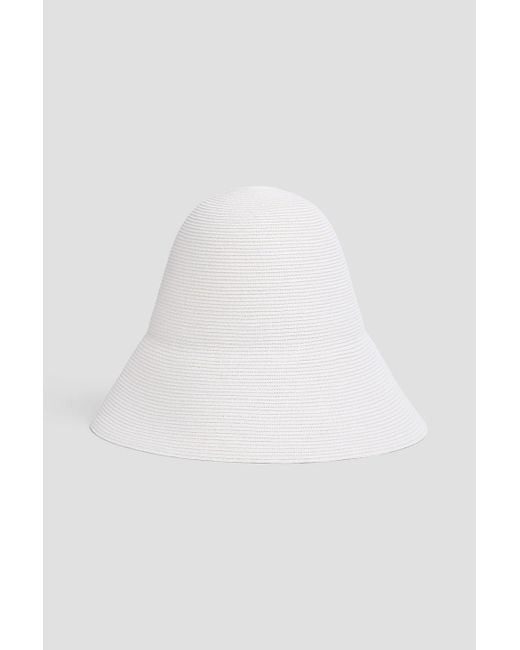 Totême  White Paper-Blend Bucket Hat