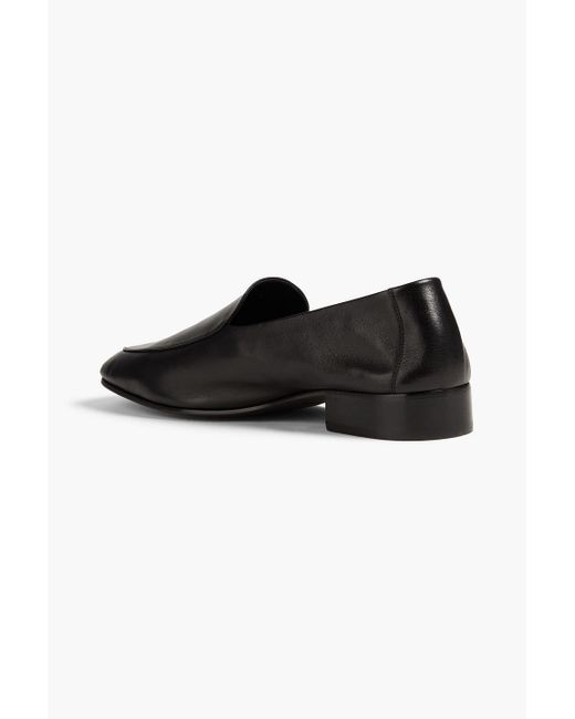 Sandro Black Leather Loafers for men
