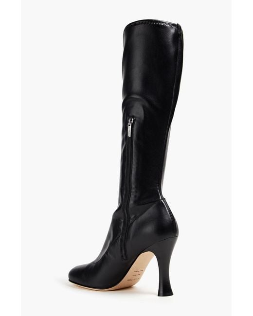 Sergio Rossi Black Knee Boots