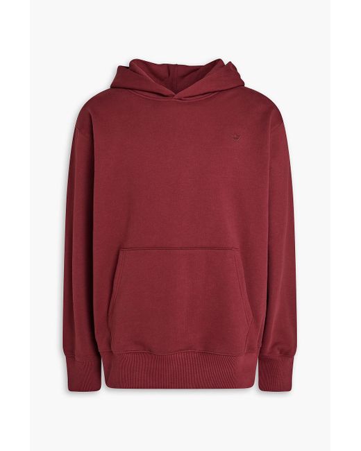Adidas Originals Hoodie aus fleece aus einer baumwollmischung in Red für Herren