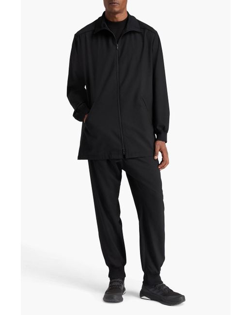 Y-3 Black Twill Jacket for men