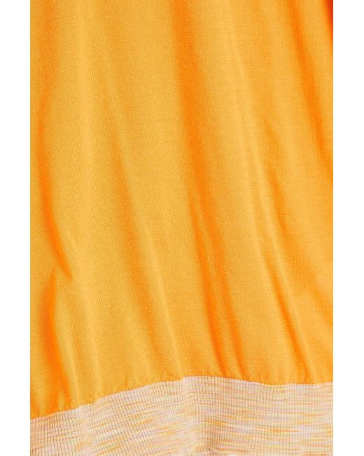 Missoni Orange Silk Sweater