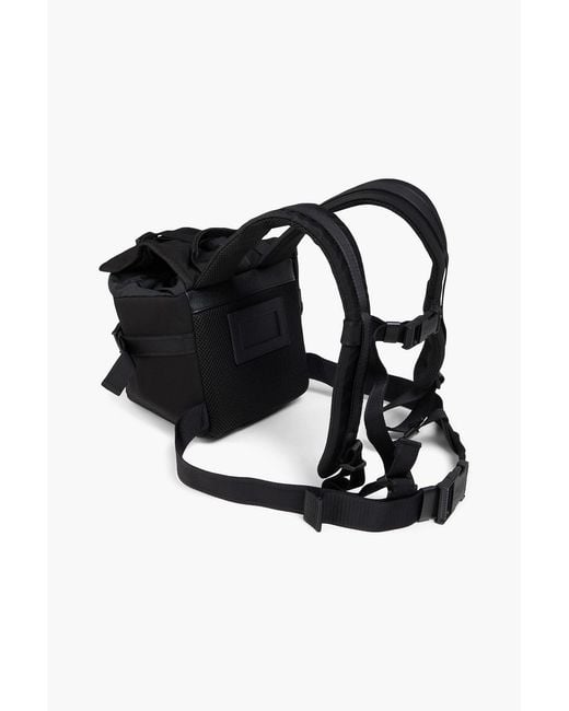 Maison Margiela Black Shell Backpack for men
