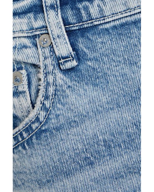 Rag & Bone Blue Malvern halbhohe bootcut-jeans