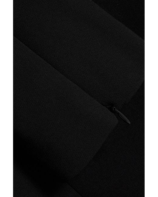 A.L.C. Black Ella Crepe Mini Dress