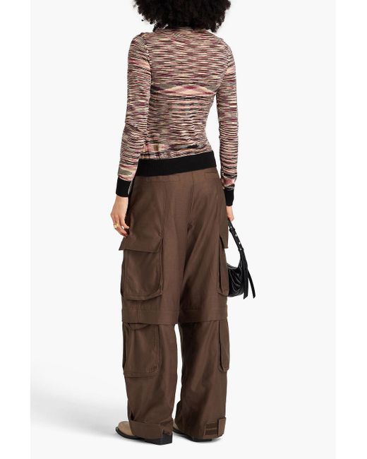Missoni Natural Space-dyed Wool Turtleneck Sweater