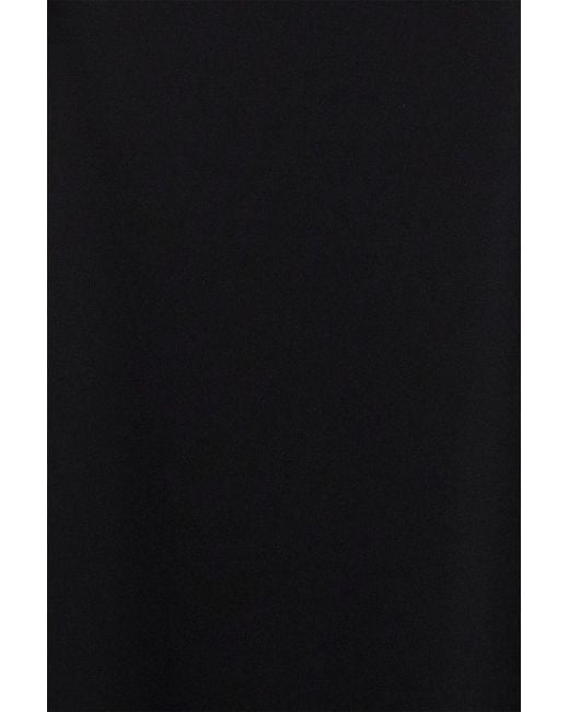 Joseph Black Stretch-Knit Midi Dress