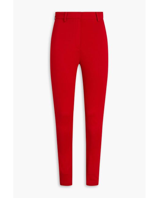 Magda Butrym Red Jersey Skinny Pants