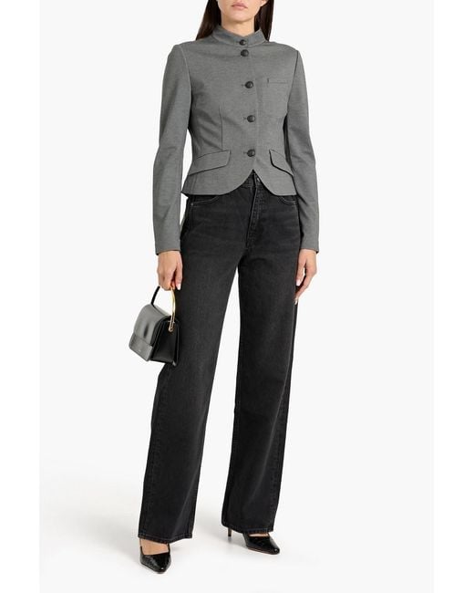 Rag & Bone Gray Slade Ponte Blazer