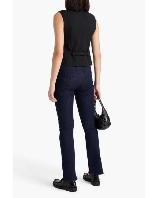 Rag & Bone Blue Peyton High-Rise Bootcut Pants