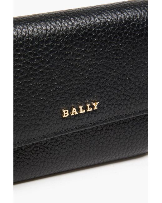 Bally Black Pebbled-Leather Wallet