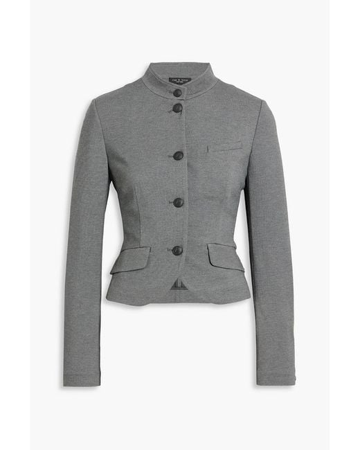 Rag & Bone Gray Slade Ponte Blazer