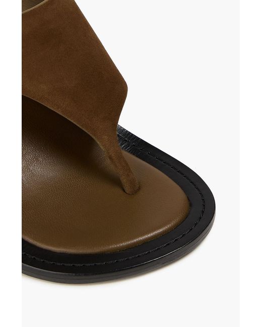 A.Emery Brown Hardie Suede Sandals