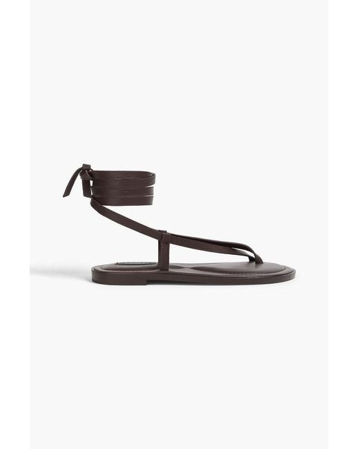 A.Emery Brown Elliot Leather Sandals