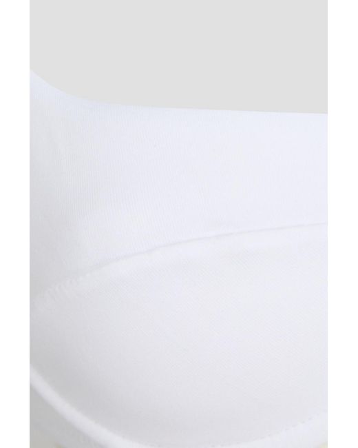 Melissa Odabash White Milan Underwired Bikini Top