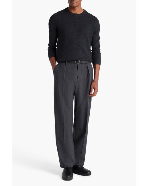 Sandro Black Wool-blend Sweater for men