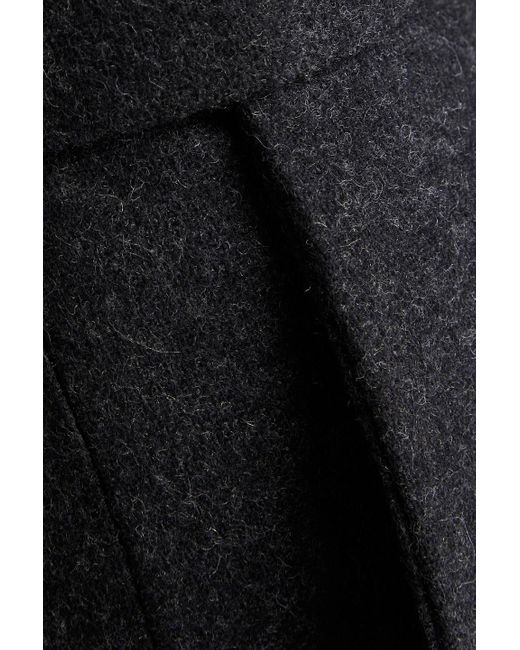 Antik Batik Black Henry Wool-blend Felt Tapered Pants