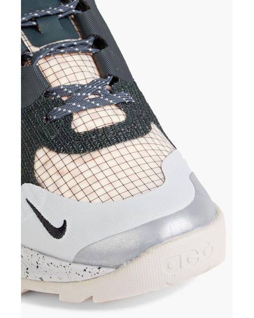 Nike Gray Acg Air Nasu 2 Shell And Ripstop Sneakers for men