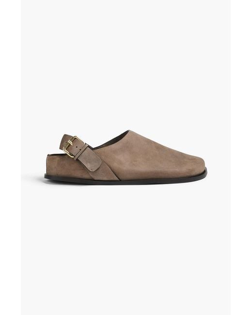 A.Emery Natural Louis Suede Clogs