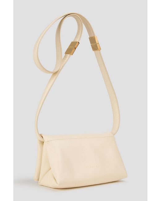 Marni Natural Prisma Leather Cross-Body Bag