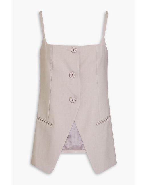 Helmut Lang Pink Twill Top